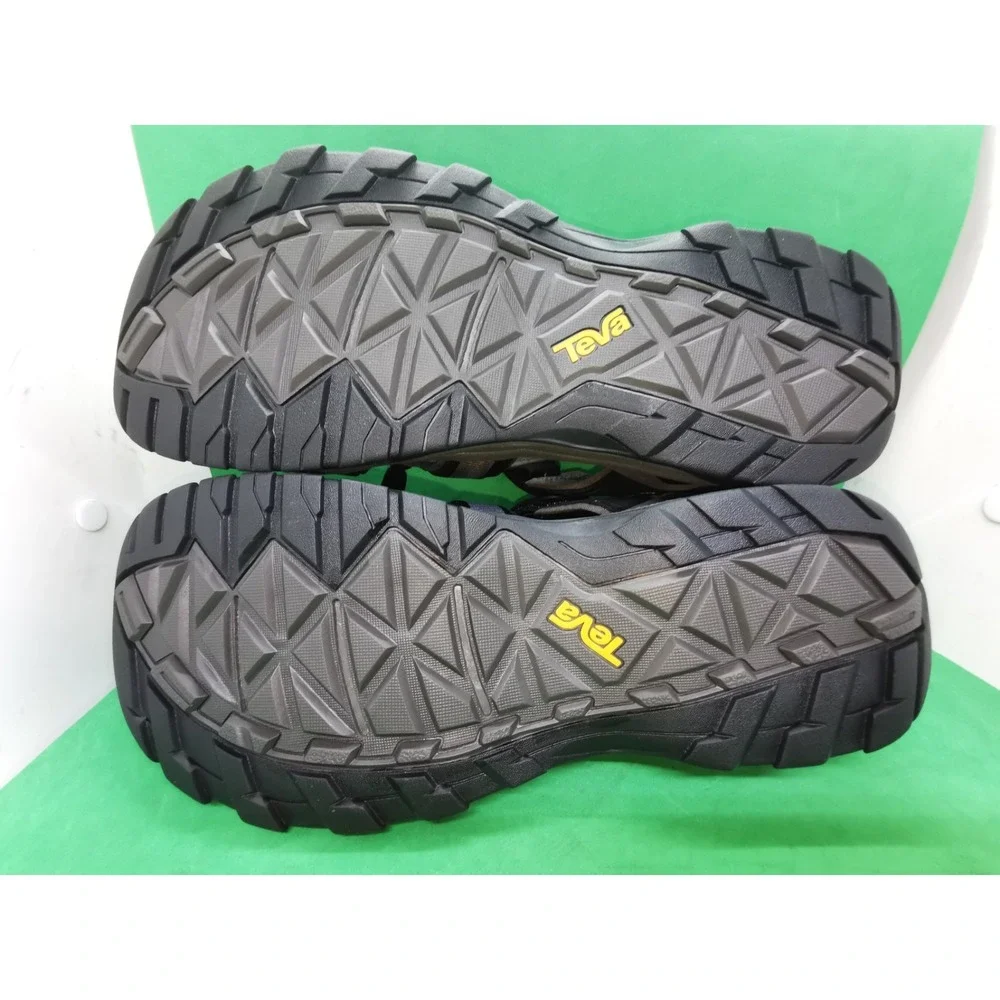 TEVA OMNIUM 2 BLACK STRAP TRAIL HIKING SPORT MEN'S SANDALS SIZE US 13
